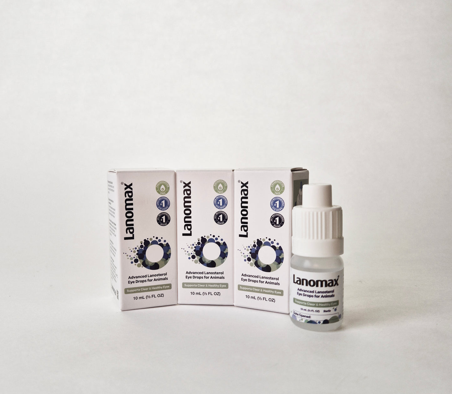 Lanomax® Lanosterol Eye Drops (3-Pack Value Set)